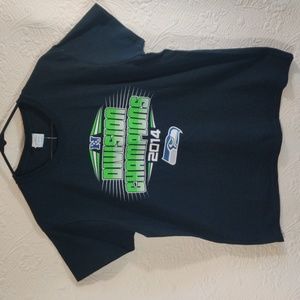 Gildan Seahawks Division Champions 2014 Short Sleeve T-shirt